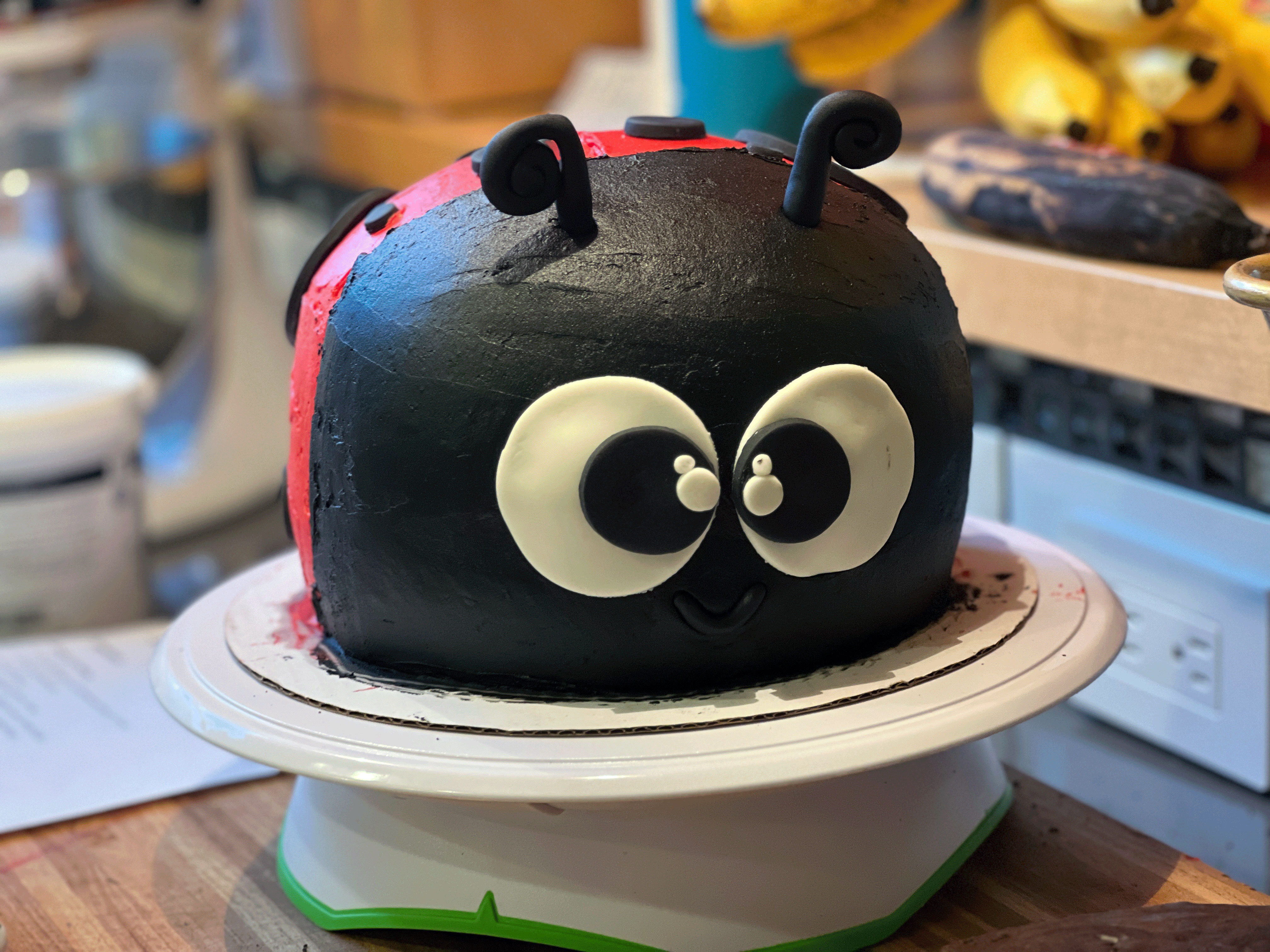 Ladybug cake
